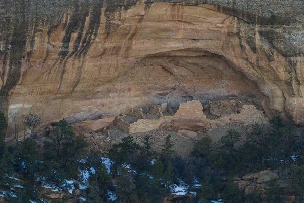 Vivienda en acantilado en Mesa Verde NP — Foto de Stock