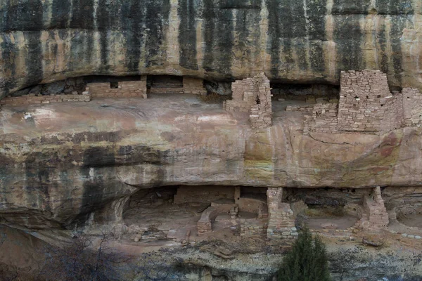 Mesa verde np 的悬崖住区 — 图库照片