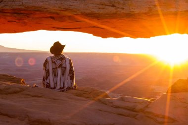 Mesa kemer, canyonlands Milli Parkı 