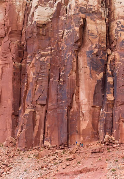 Rock climbing in Utah — Stock Photo, Image