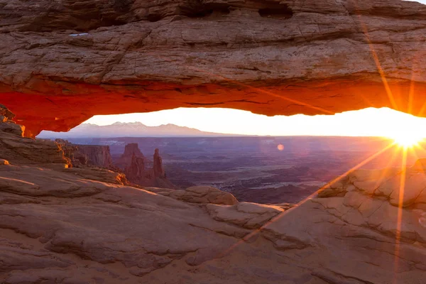 Mesa Arch, Parco Nazionale Canyonlands — Foto Stock