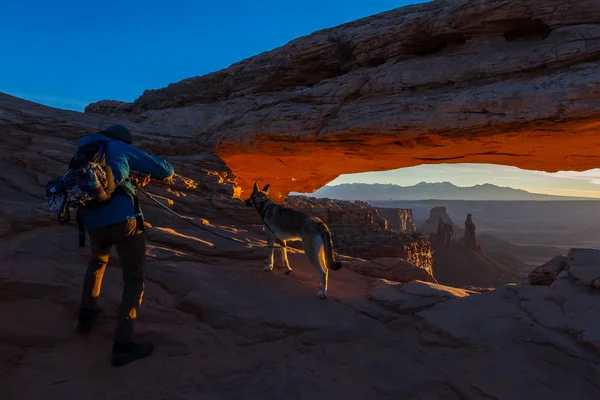 stock image Mesa Arch, Canyonlands National Park 