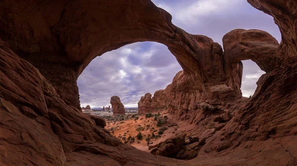 Duble Arch, Arches National Park — Stockfoto