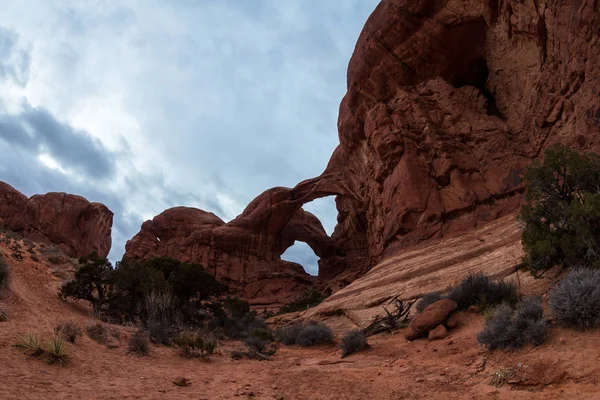 Duble Arch, Arches National Park — Stock Photo, Image