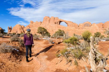 manzarası arch, Arches Np