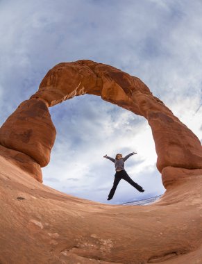narin arch, arches national park 