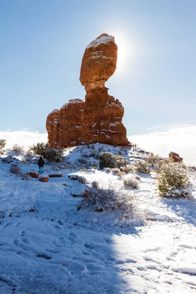 Balanced Rock in Arches National Park — Stock Photo, Image