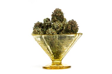 Serving of cannabis Indica  clipart