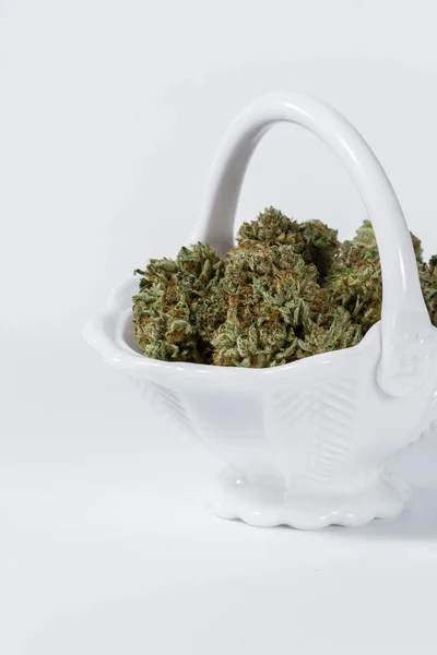 Basket of pot — Stock Photo, Image