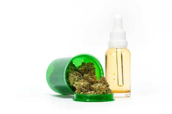 Conceito de cannabis medicinal — Fotografia de Stock