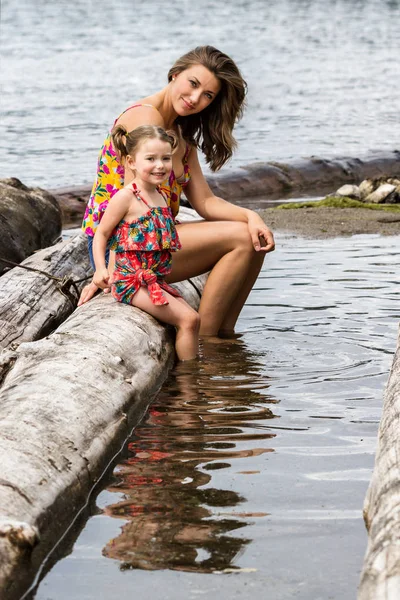 Day at the beach, Coeur d' Alene — Stock Photo, Image