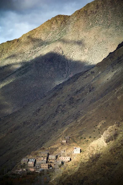 Comunità Berbera Sulle Montagne Dell Atlante Marocco Nord Africa — Foto Stock