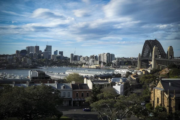 Pont Portuaire Sydney Paysage Urbain Nouvelle Galles Sud — Photo