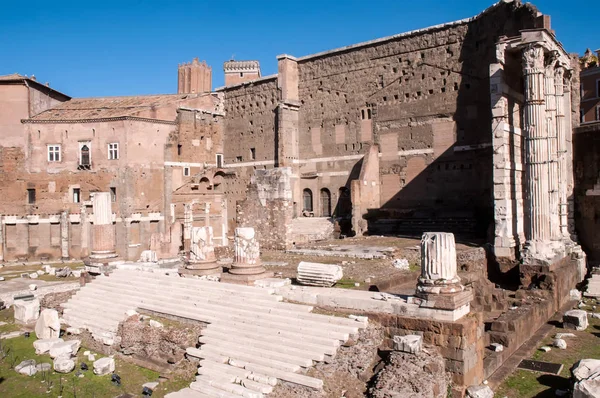 Foro imperiale dell'imperatore Augusto. Roma. Italia  . — Foto Stock