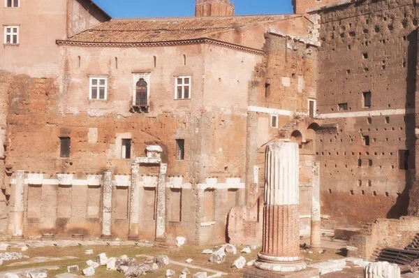 Foro imperial del emperador Augusto. En Roma. Italia  . — Foto de Stock