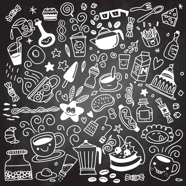 Kitchenware Icons Vector Set. Cute Kitchen Utensils Doodle Hand Drawn  Style. Royalty Free SVG, Cliparts, Vectors, and Stock Illustration. Image  76868584.