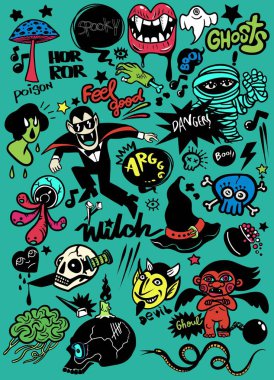 Mutlu Cadılar Bayramı koleksiyonu tasarımı, Cadılar Bayramı dekorasyonu