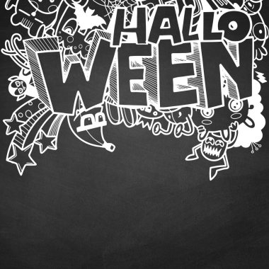 Doodle 'ın El Çizimi Vektör İllüstrasyonu, Çizim çizimi araçları, Düz Tasarım