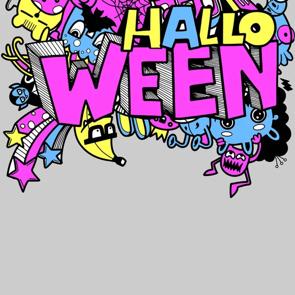 Doodle 'ın El Çizimi Vektör İllüstrasyonu, Çizim çizimi araçları, Düz Tasarım