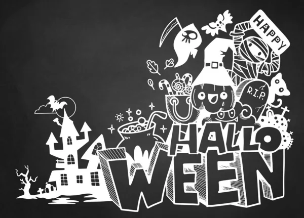 Doodle 'ın El Çizimi Vektör İllüstrasyonu, Çizim çizimi araçları, Düz Tasarım