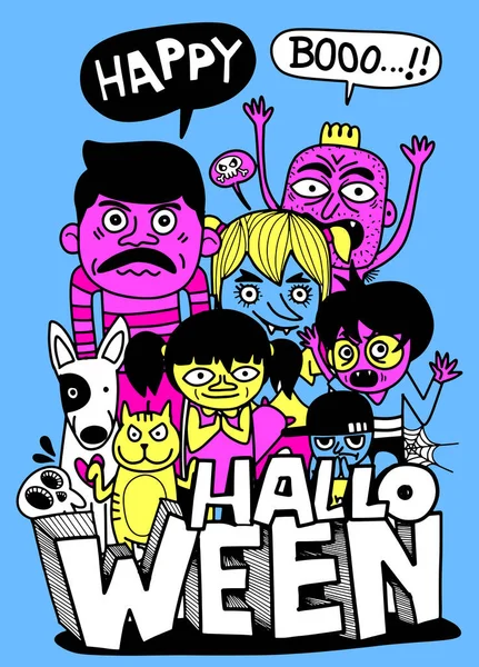 Doodle 'ın El Çizimi Vektör İllüstrasyonu, Çizim çizimi araçları, Düz Tasarım