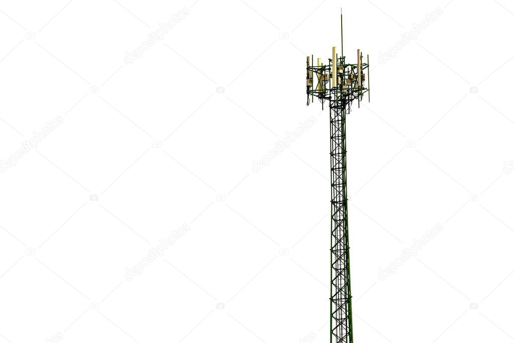 Antenna signal pole 