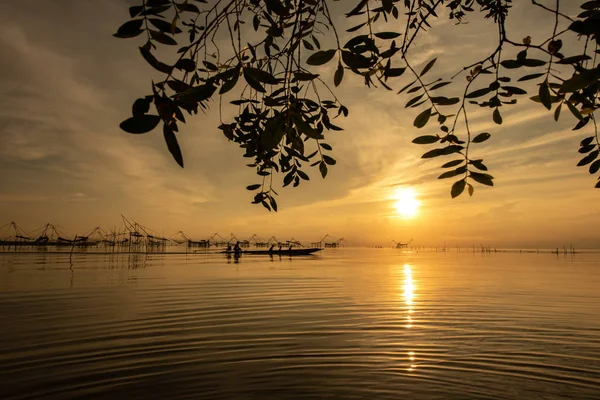 Beautiful sunrise at thailand