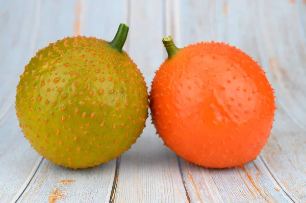 Tavaszi Keserűuborka (Momordica cochinchinensis) — Stock Fotó