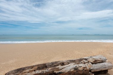 Yaz plajı cenneti. Tropik ada plajı. Deniz kıyısı hattı. Ada rahatlamak peyzaj seyahat kavramı