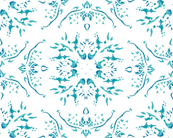 Eski usul arabesk ile kusursuz desen. Vektör illüstrasyonu.