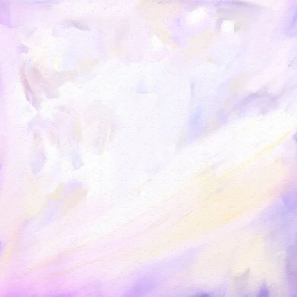 Белый Фиолетовый Абстрактный Фон Акриловая Живопись Ручная Иллюстрация — стоковое фото