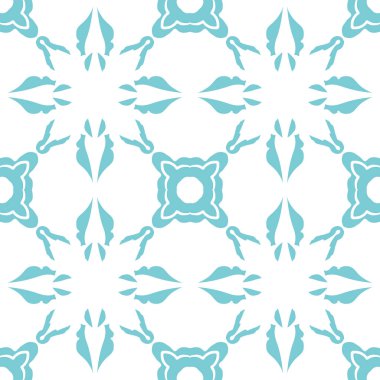 Eski usul arabesk ile kusursuz desen. Vektör illüstrasyonu.