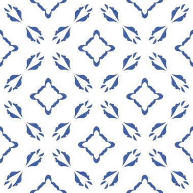 Eski usul arabesk ile kusursuz desen. Vektör illüstrasyonu.