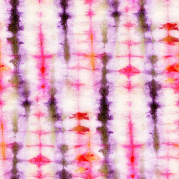 Бесшовные Узоры Краски Красного Фиолетового Цвета Белом Шелке Ткани Ручной — стоковое фото