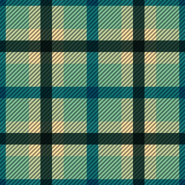 Tartan Stof Textuur Naadloos Patroon Vectorillustratie — Stockvector