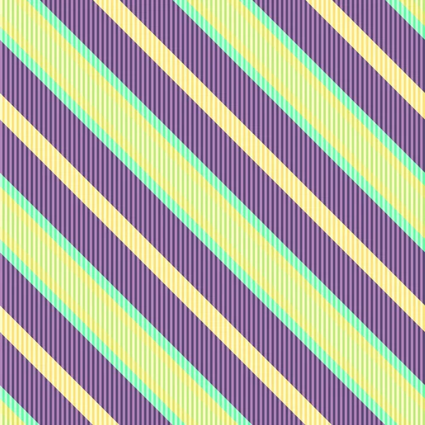 Seamless Pattern Diagonal Stripes Retro Style Vector Illustration — Stock Vector