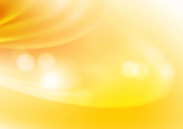 Jasne Tło Pomarańczowe Plamy Światła Niewyraźne Bokeh Ilustracja Zawiera Przezroczystość — Wektor stockowy