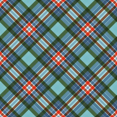 Tartan kumaş dokusu. Kusursuz desen. Vektör illüstrasyonu