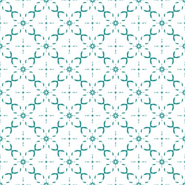 Eski usul arabesk ile kusursuz desen. Vektör illüstrasyonu.