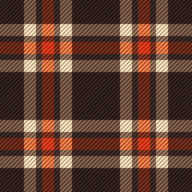 Tartan kumaş dokusu. Kusursuz desen. Vektör illüstrasyonu. 