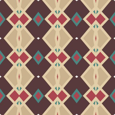Siyah ve beyaz çiçek ve geometrik süsleme bir retro tarzı ile seamless modeli. Vektör çizim