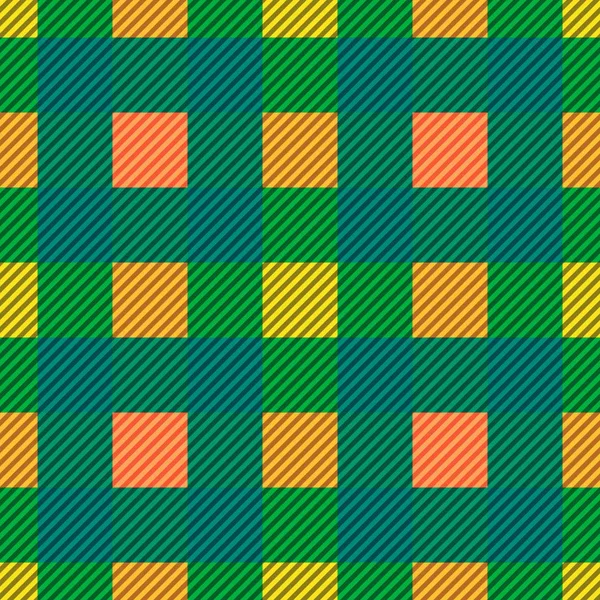 Tessuto Tartan Schema Senza Soluzione Continuità Illustrazione Vettoriale — Vettoriale Stock