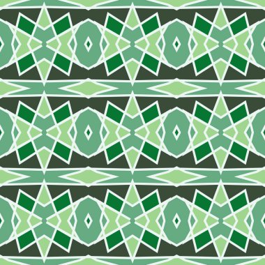 Siyah ve beyaz çiçek ve geometrik süsleme bir retro tarzı ile seamless modeli. Vektör çizim