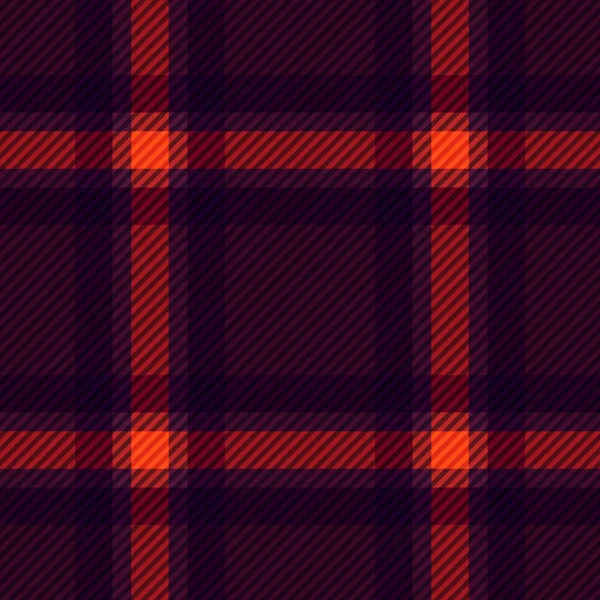 Textura Tecido Tartan Padrão Sem Costura Ilustração Vetorial — Vetor de Stock