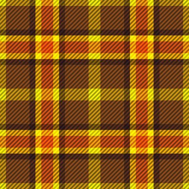 Tartan kumaş dokusu. Kusursuz desen. Vektör illüstrasyonu. 