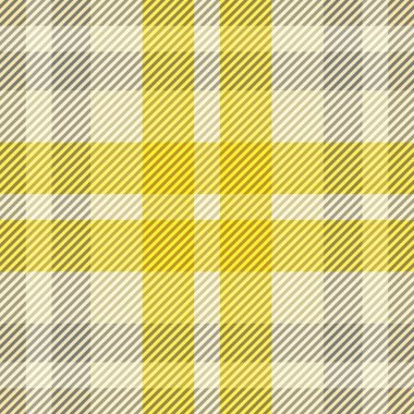 Tartan kumaş dokusu. Kusursuz desen. Vektör illüstrasyonu. 