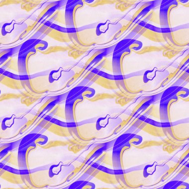 Akrilik akıyor. Rengarenk bir geçmişi var. Kusursuz desen. El çizimi illüstrasyon. 