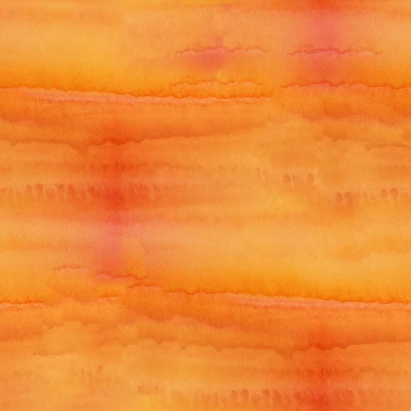 Abstract Seamless Pattern Orange Watercolor Spots Hand Drawn Illustration — Stock Photo, Image