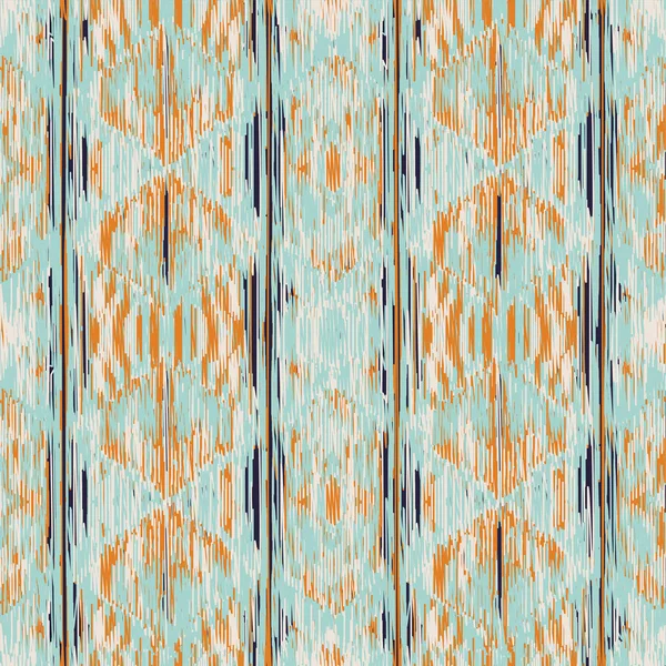 Modèle Ikat Sans Couture Fond Abstrait Pour Conception Textile Papier — Image vectorielle