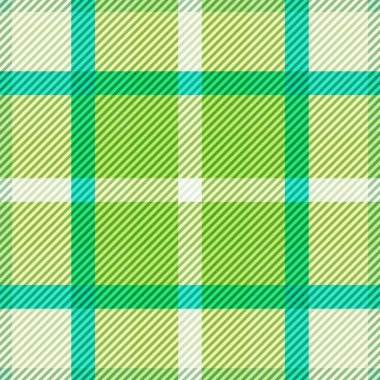Tartan kumaş dokusu. Kusursuz desen. Vektör illüstrasyonu. 